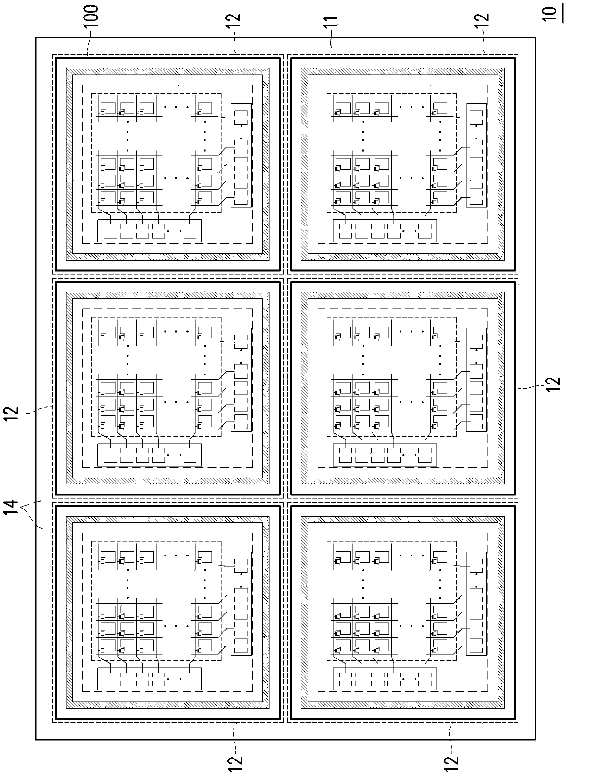 Display panel and mother board thereof