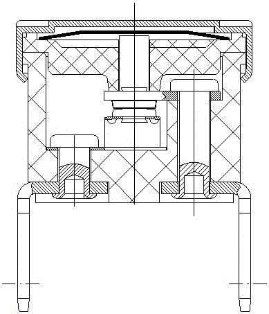 A high-power jump-type thermostat and its assembly method