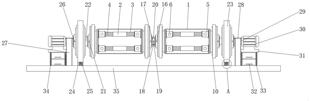 A tubular stranding machine for communication cable processing