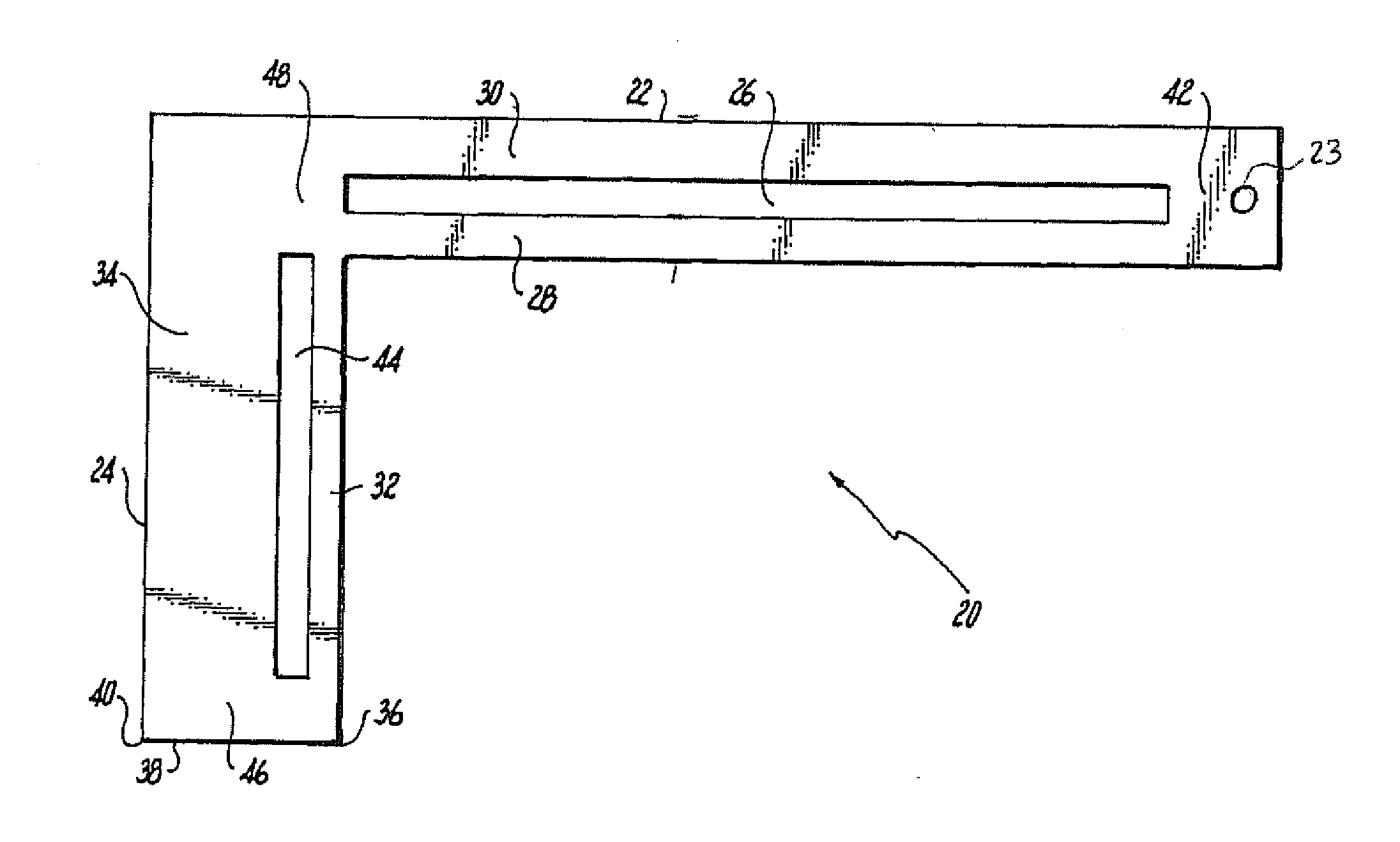 Metal framing layout square and a method of using same