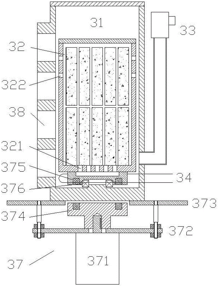 High-temperature and high-pressure uninterrupted soaking rotation oil washing device and method
