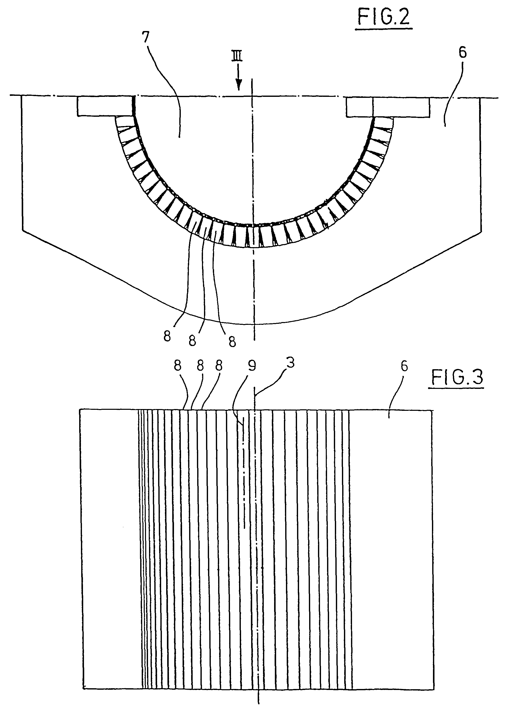 Cage bar comprising a spacer, and pressing device