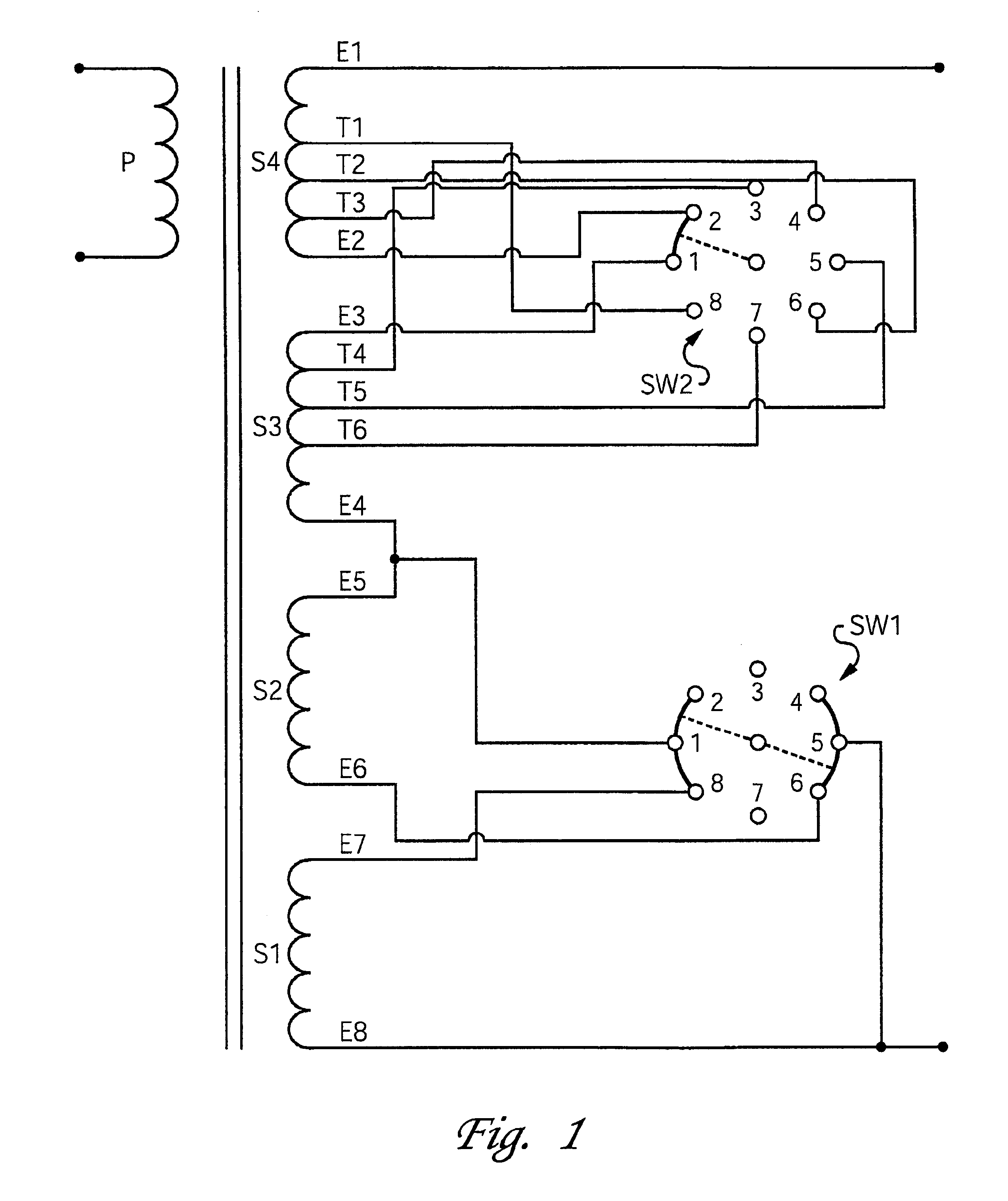 Method and apparatus for providing selectable output voltages