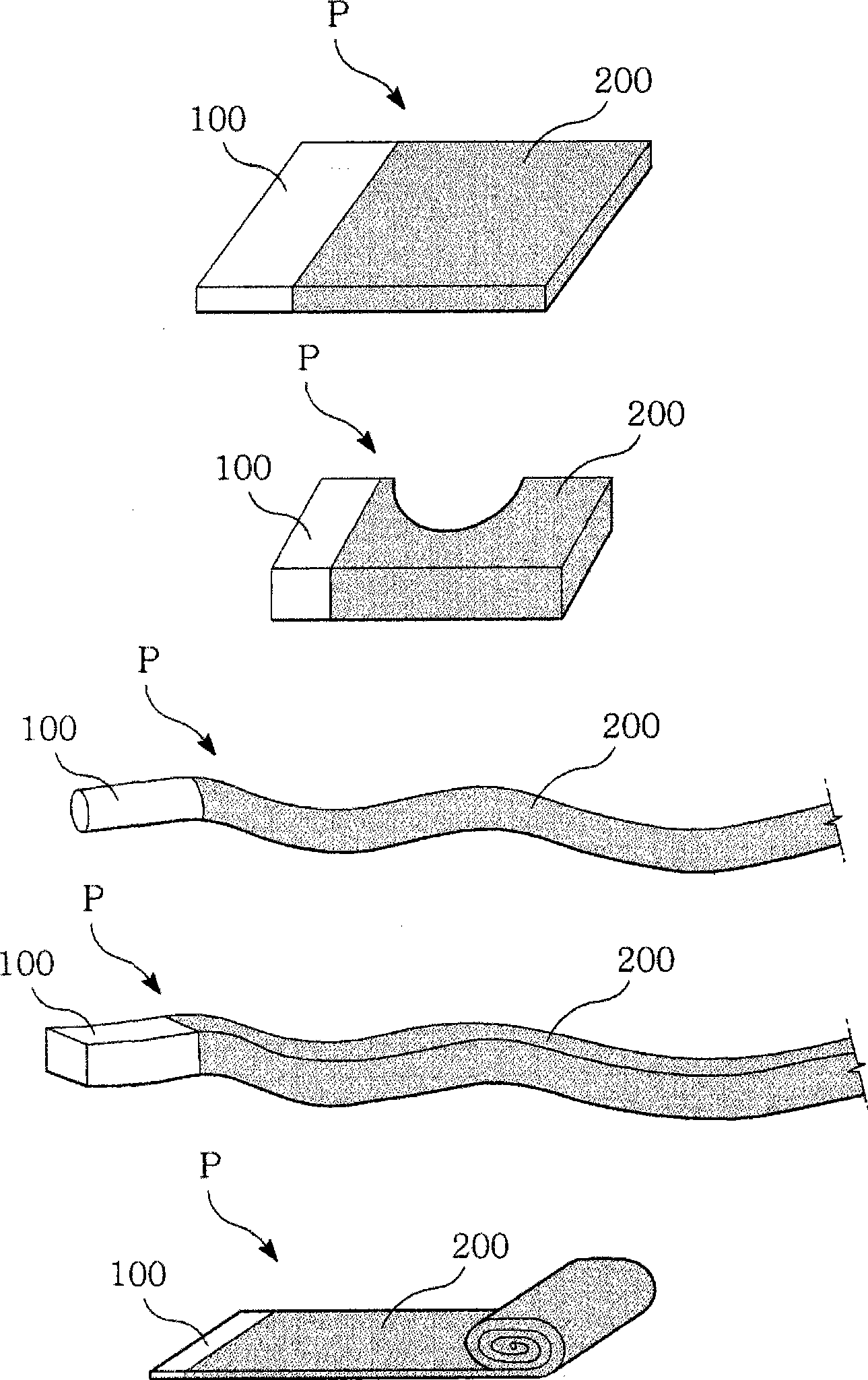 Filling materials for fire-proof system and its production method