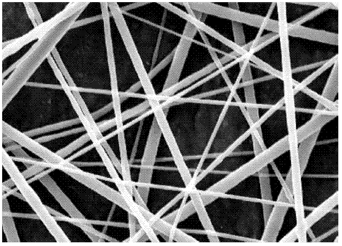 Three-dimensional non-support bone repairing patch and preparation method thereof