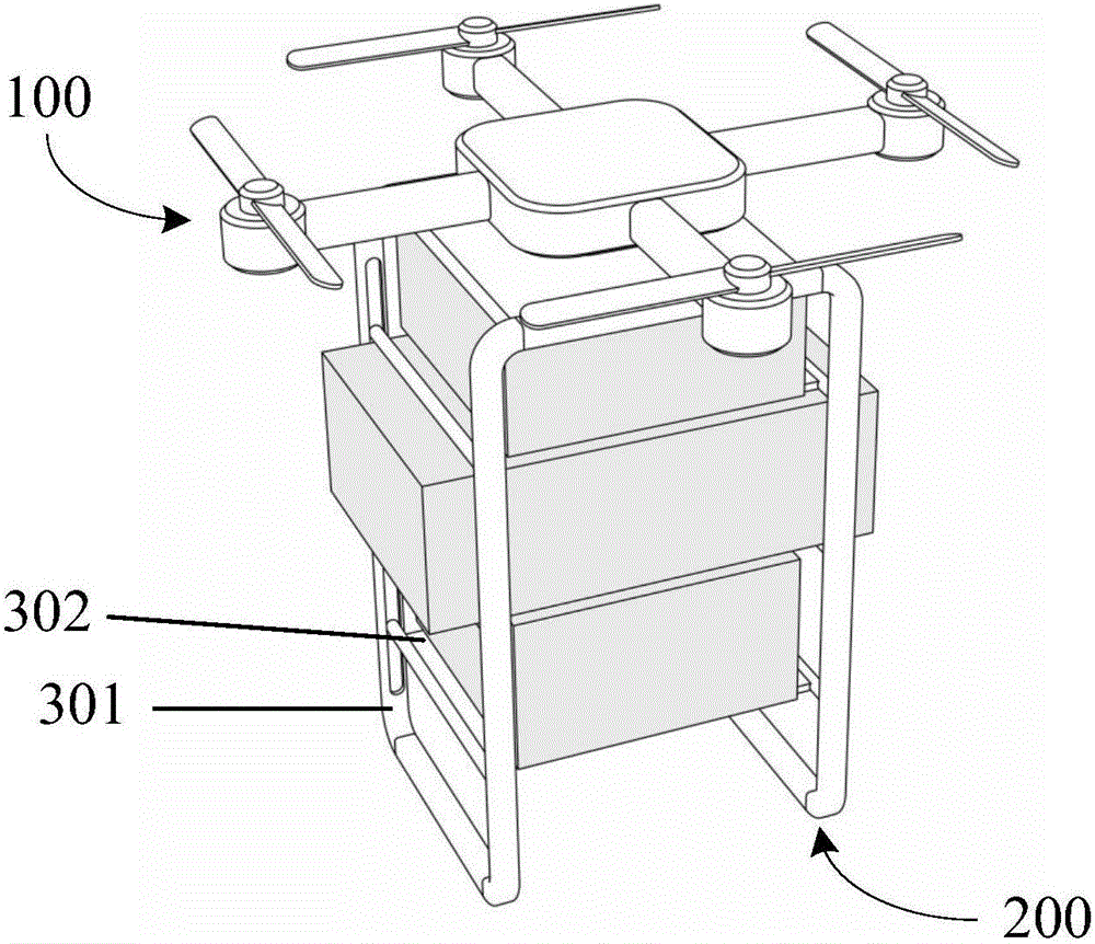 Transportation shelf and unmanned aerial vehicle