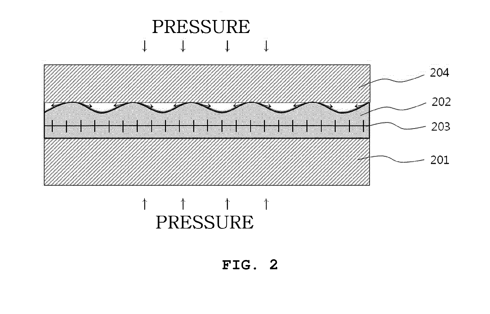 Method of manufacturing colorless transparent polyimide film having impregnated glass fabric and of flattening surface thereof