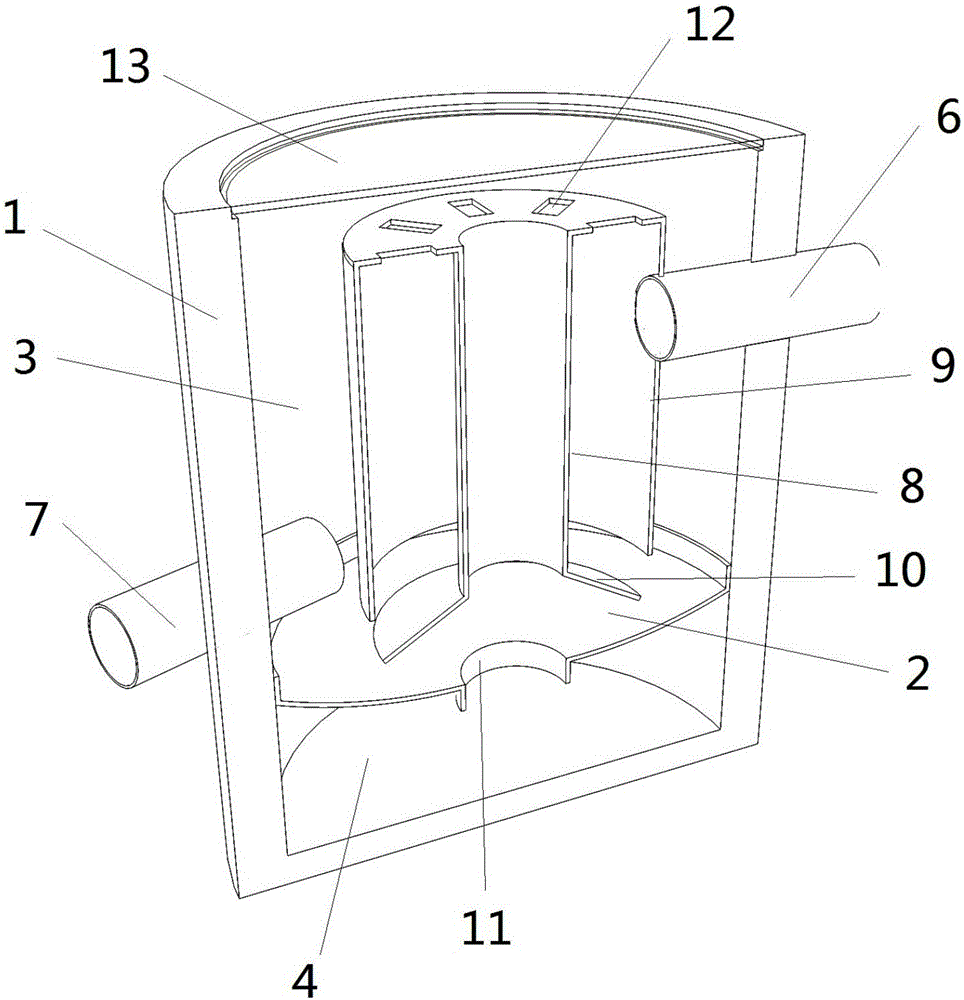 Desilting and deoiling device