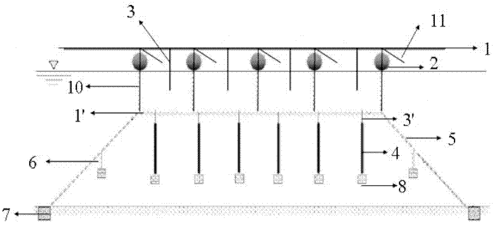 Kelp deep-water composite space culture facility and method