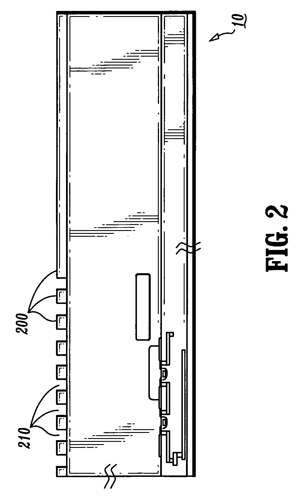 Cooling system for a semiconductor device and method of fabricating same