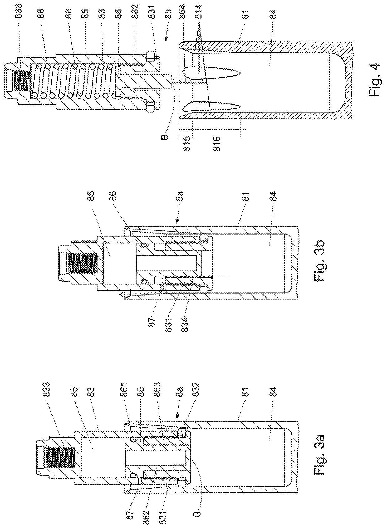 Hydraulic damper with a hydraulic compression stop assembly