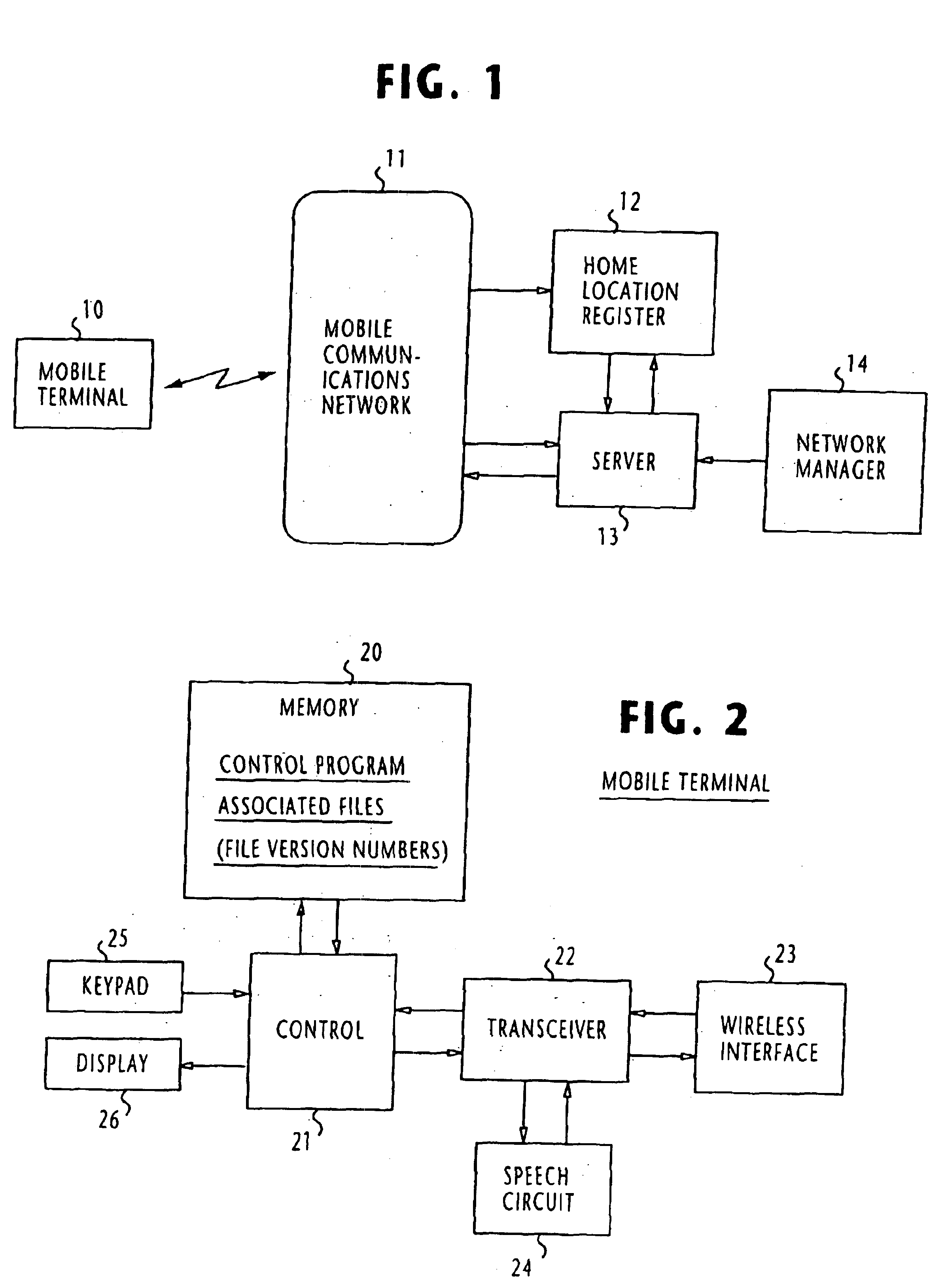 Method of updating client's installed data in response to a user-triggered event