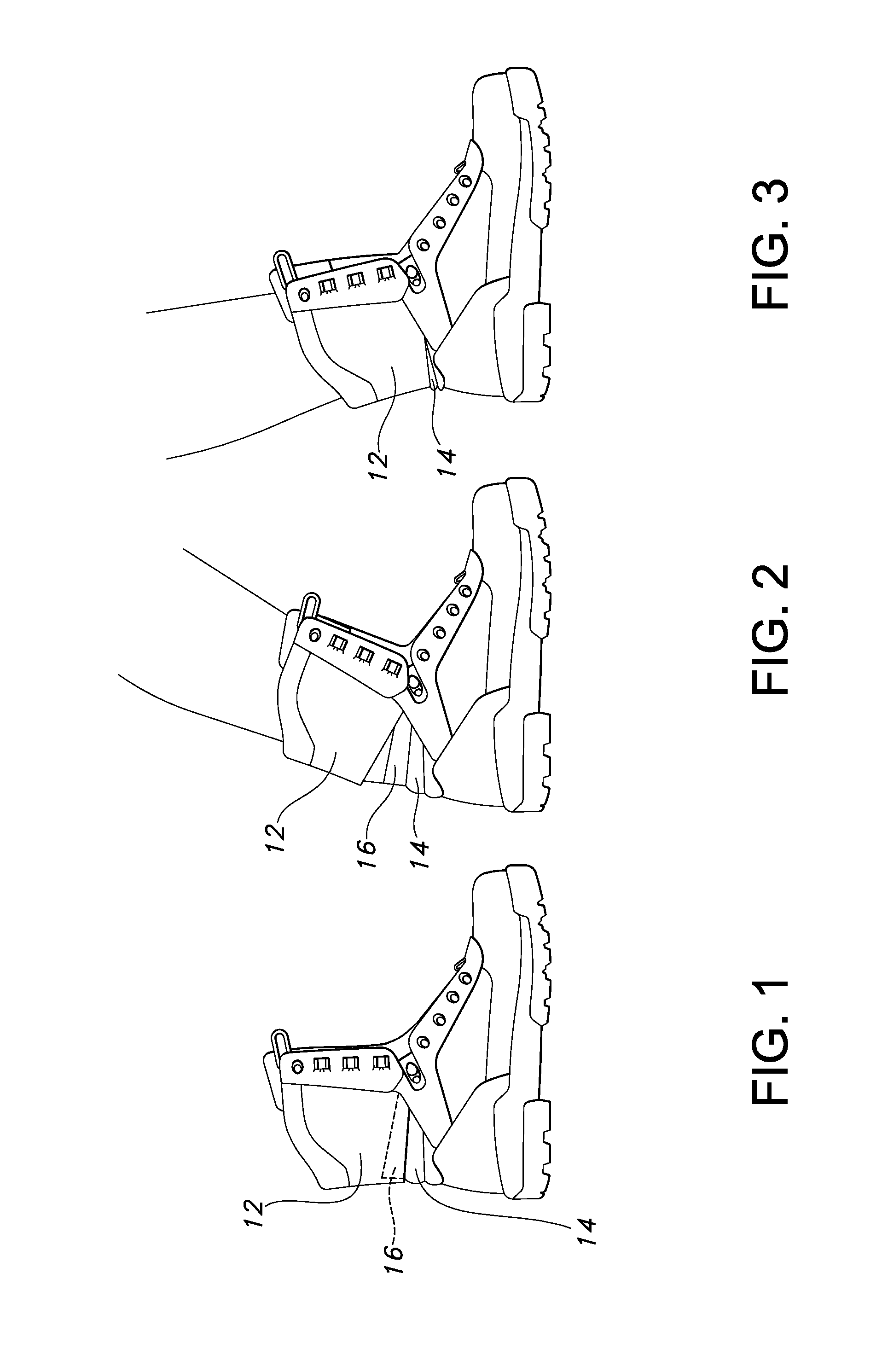 Footwear upper with flexible collar assembly