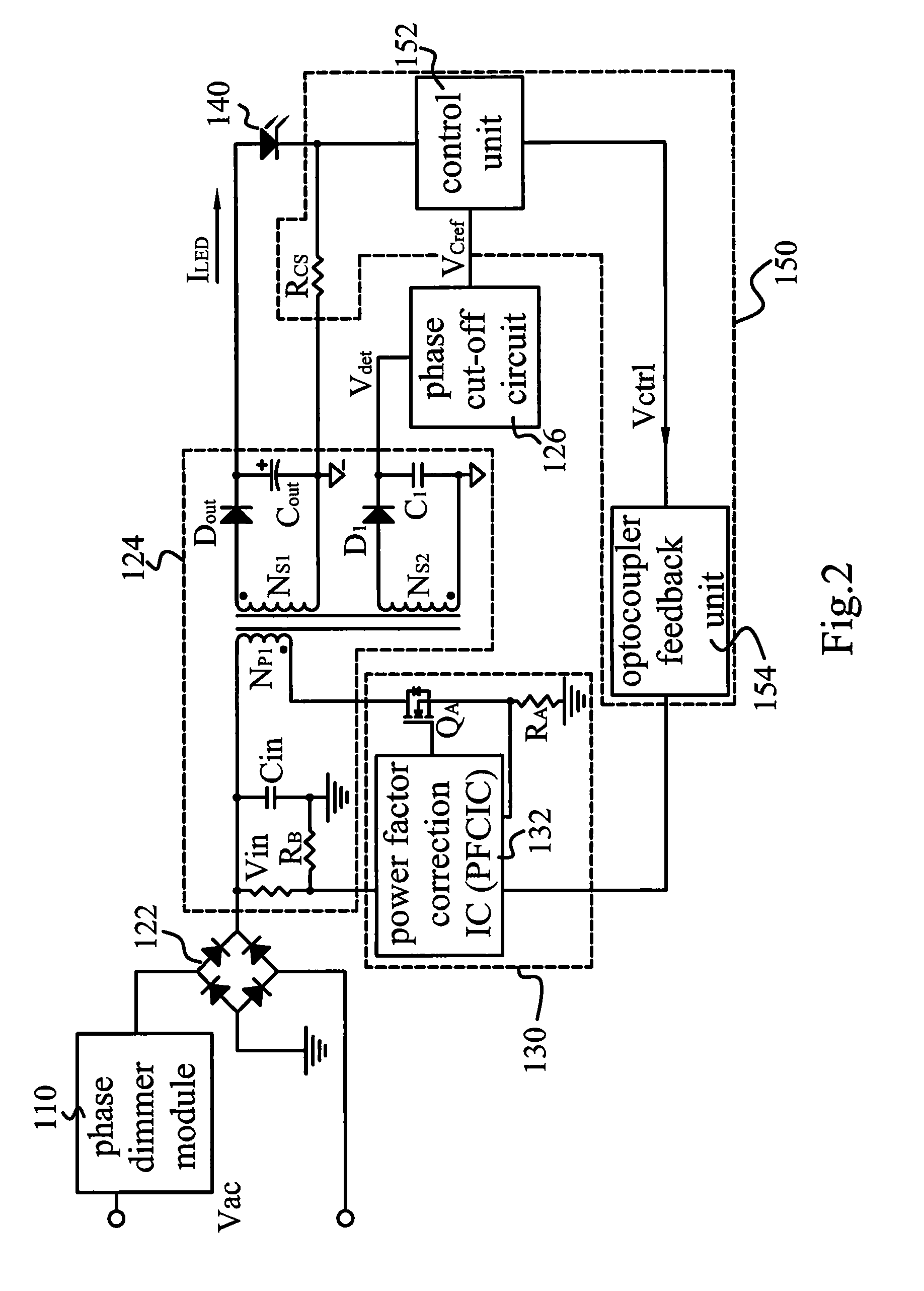 Dimmable LED device with low ripple current and driving circuit thereof