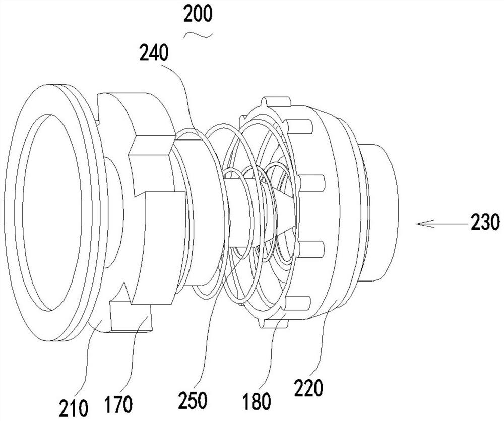 A high-precision water-blocking air pressure balance device