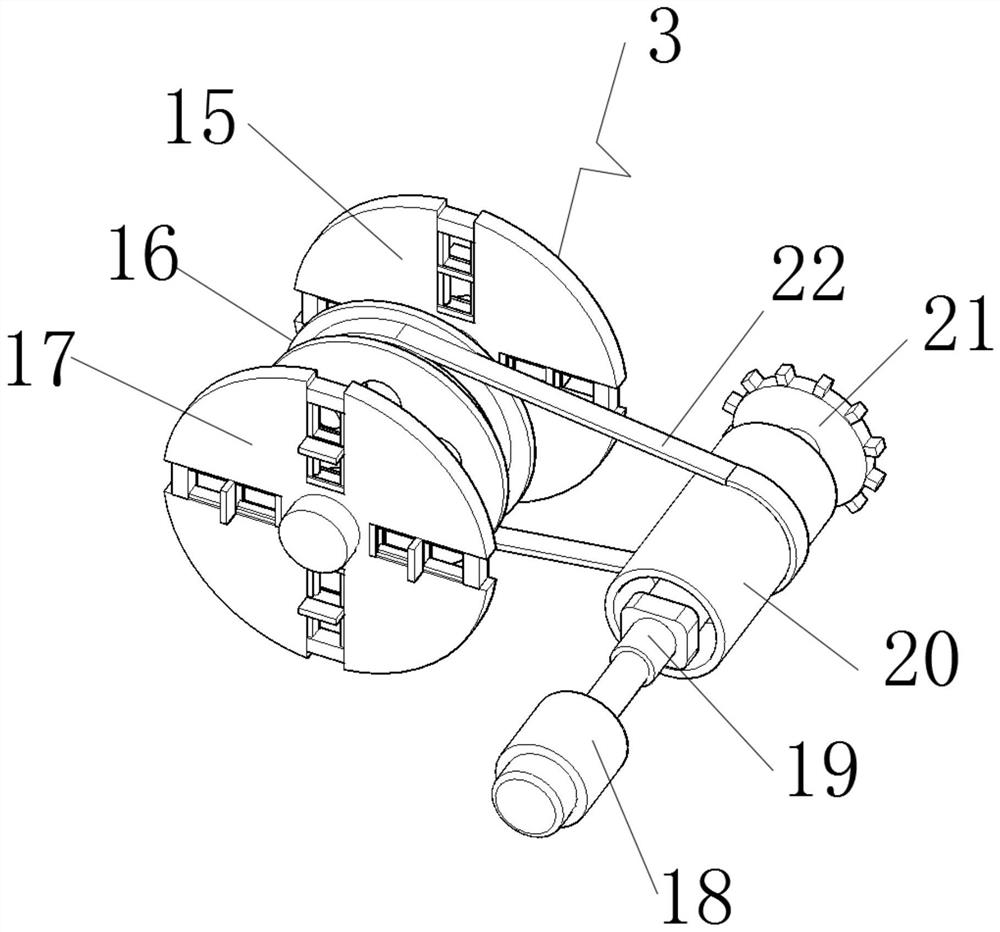 Symmetric adjusting type driving mechanism for mechanical clamping device