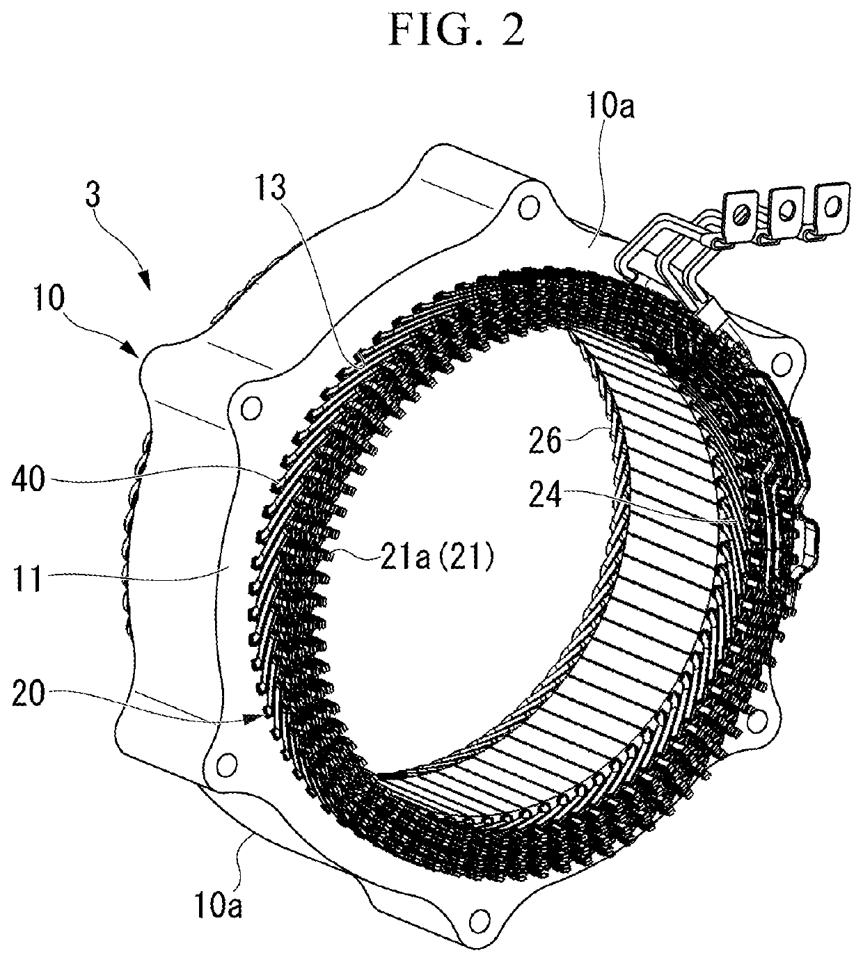 Insulating member, stator of rotary electric machine, and rotary electric machine