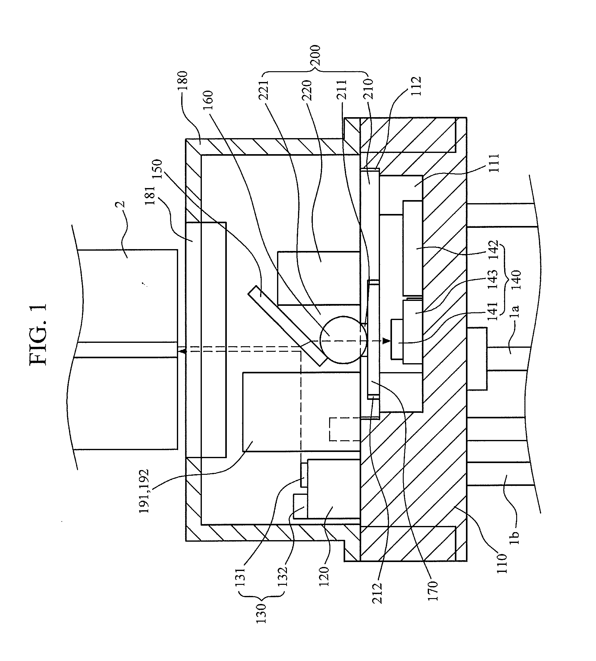 Bidirectional optical transceiver module and method of aligning the same