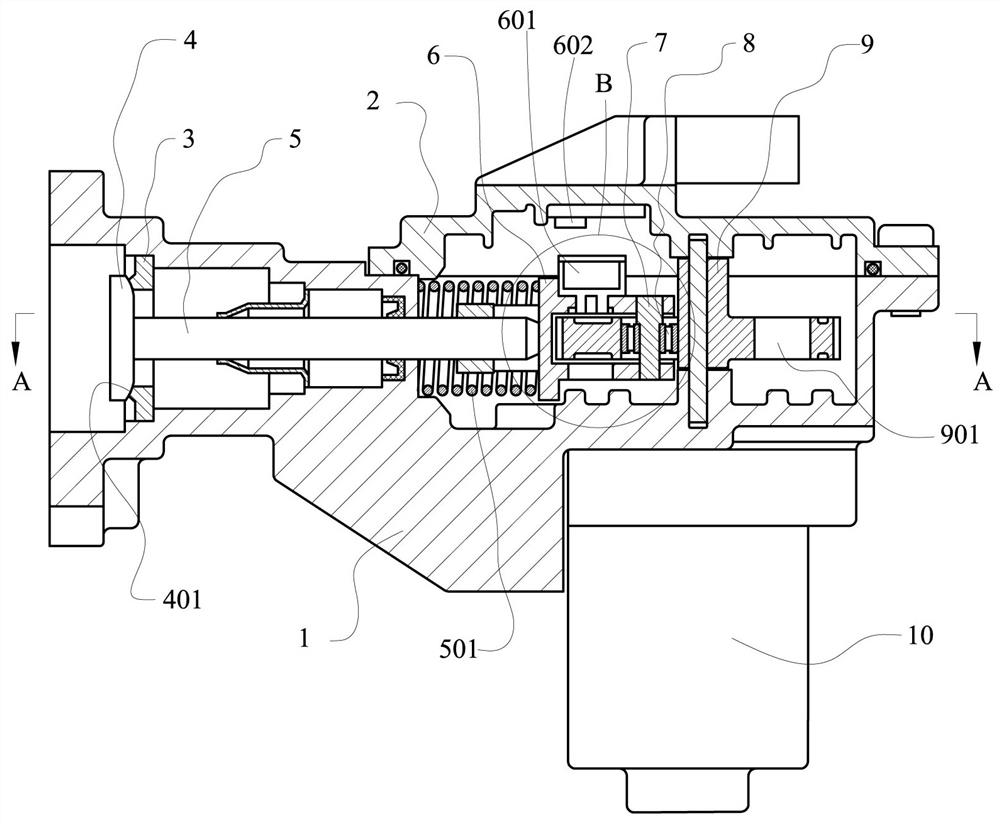 Gasoline engine EGR lift valve and opening and closing method - Eureka ...