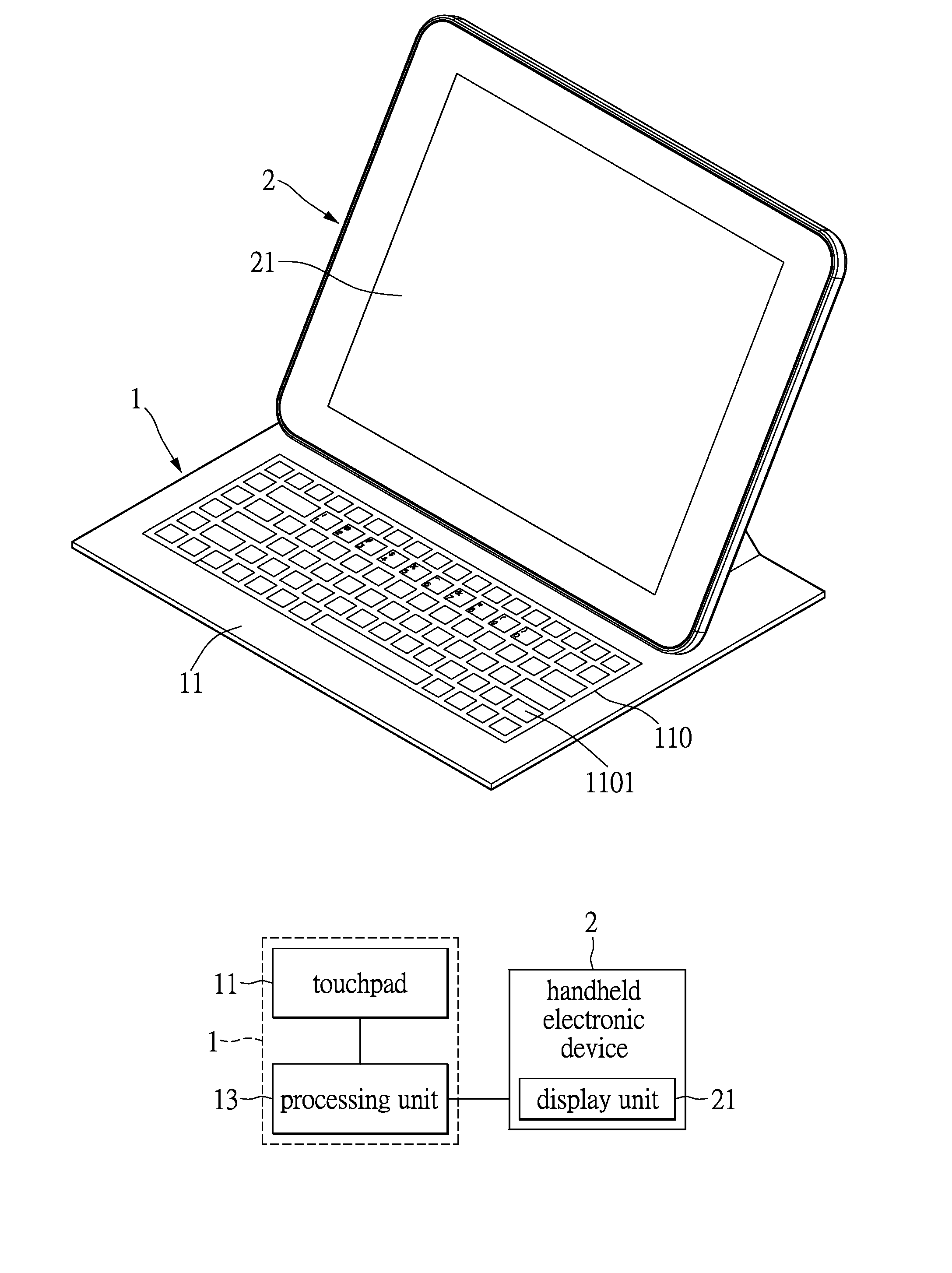 Input apparatus, input mode switching method and computer apparatus