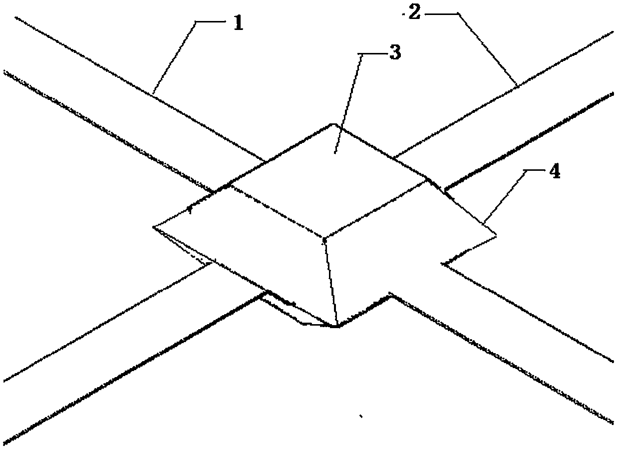 A polyester fiber joint injection molding type geogrid and a processing method thereof