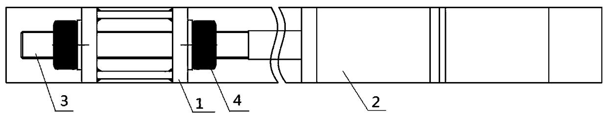 Gas turbine axial and lateral simple centering device