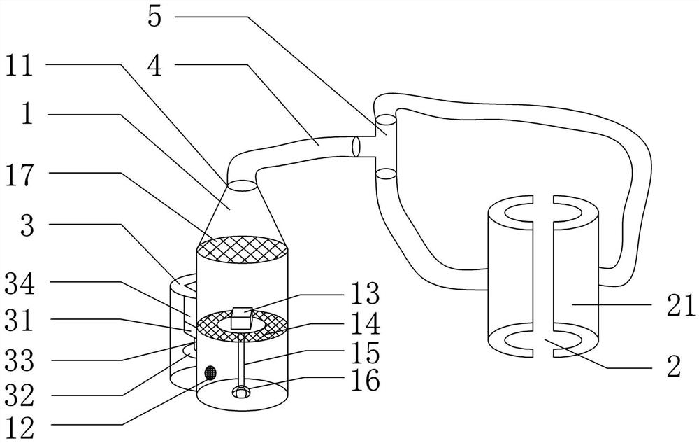 Ant collecting barrel, collecting device and collecting method