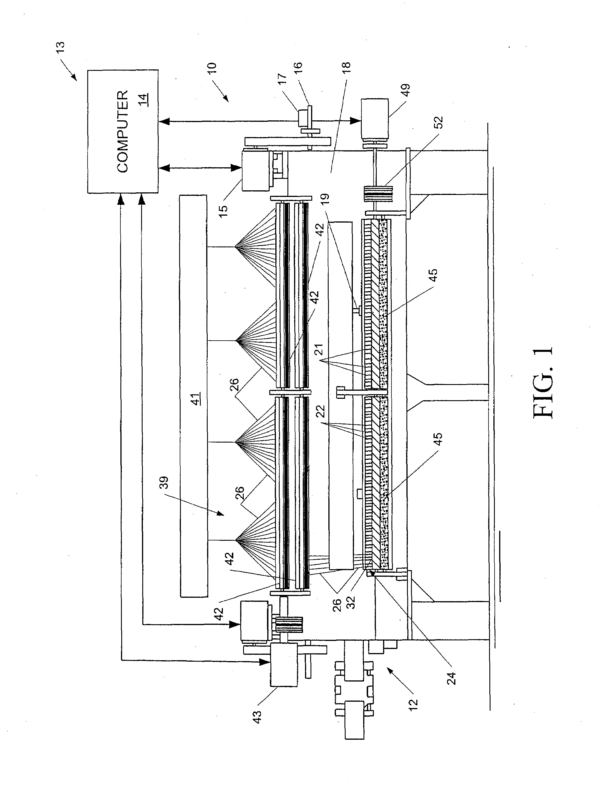 System and method for control of the backing feed for a tufting machine
