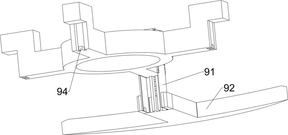 Punching device for intelligently manufacturing motor rotor iron core