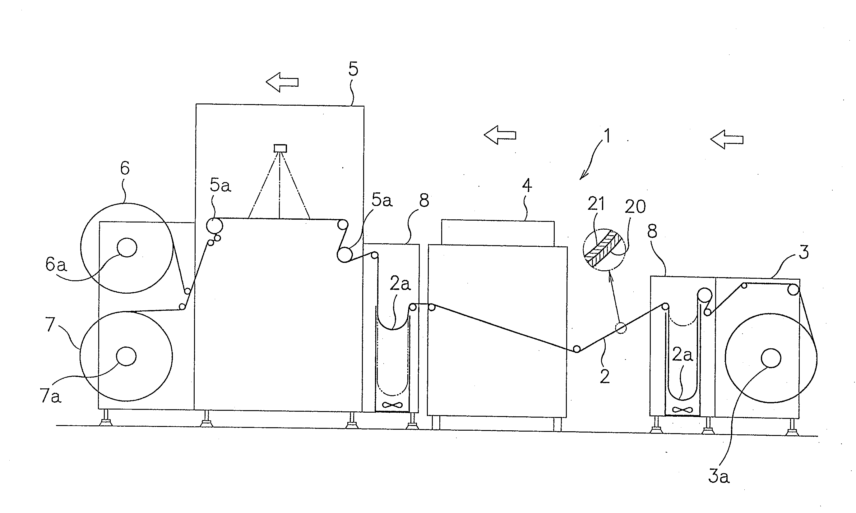 Label paper processing apparatus