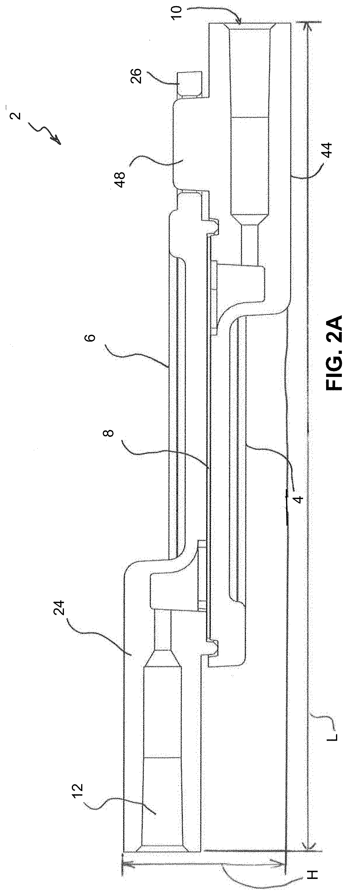 Hydrophobic gas permeable filter assembly for microfiltration of exhaled gases