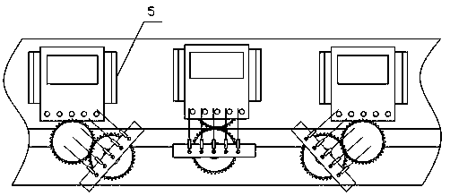 A fast detection device for electric meter