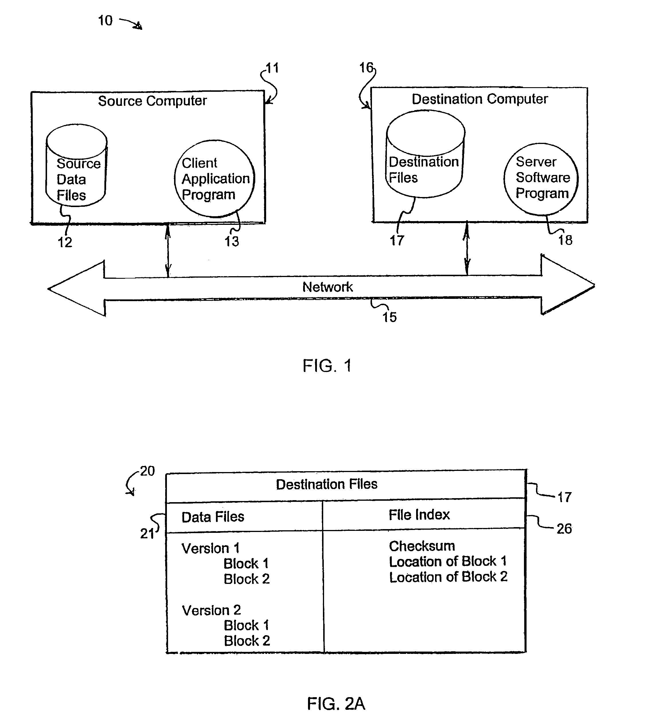 Storing and retrieving computer data files using an encrypted network drive file system