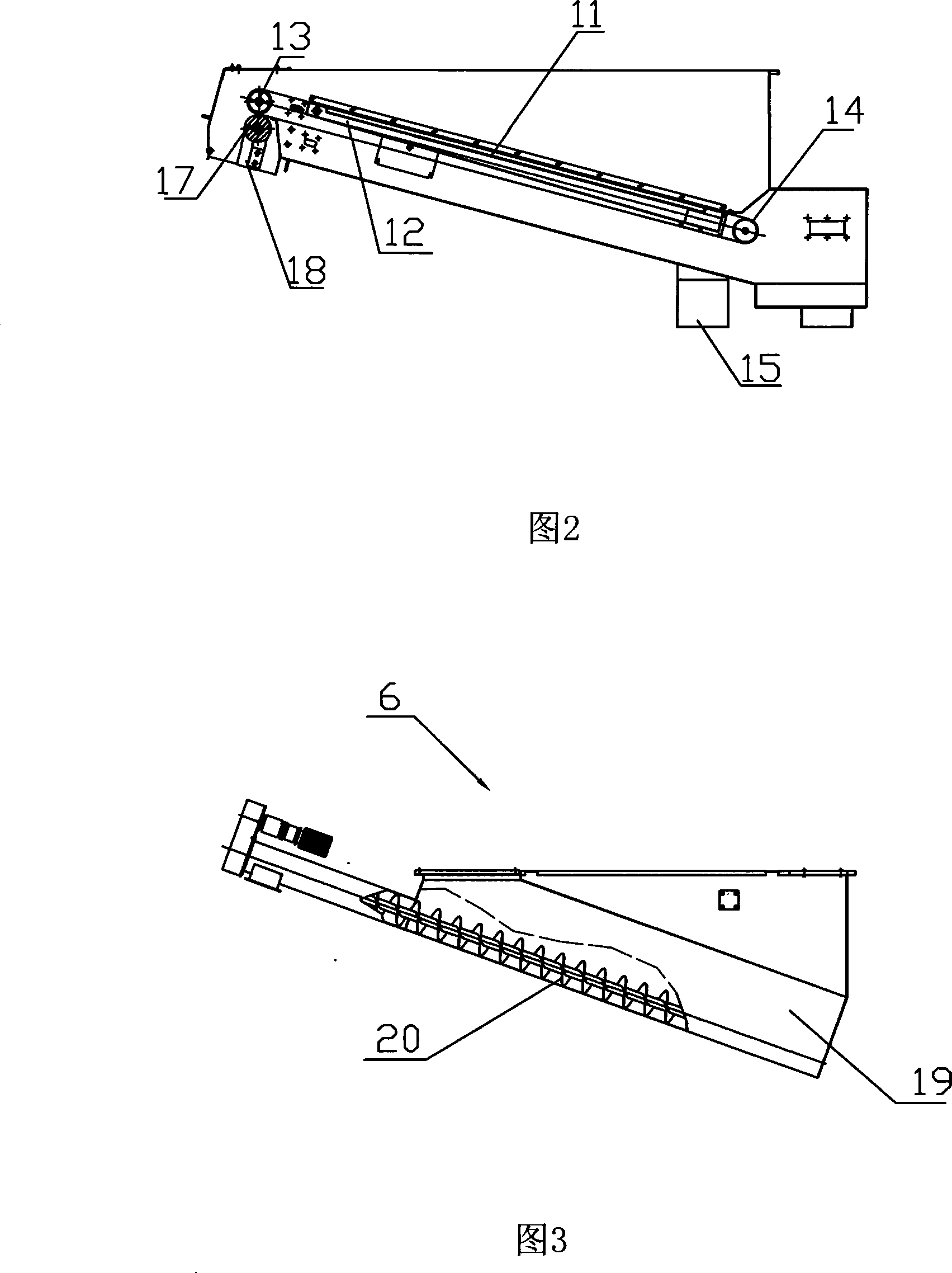Device for treating polyester beverage bottle recycling sewage