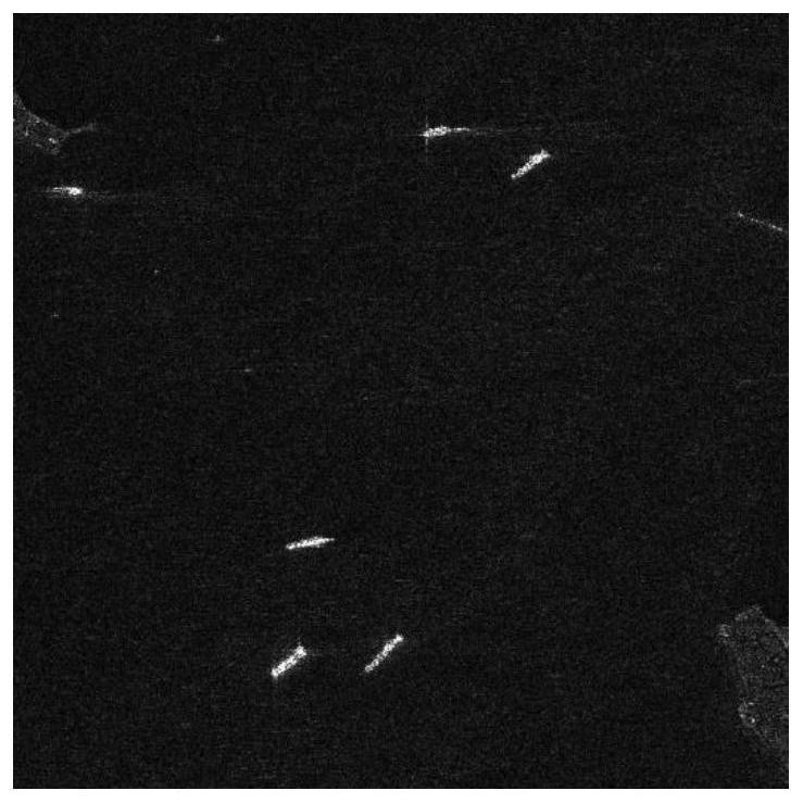 SAR image rotating ship detection method based on directed Gaussian function