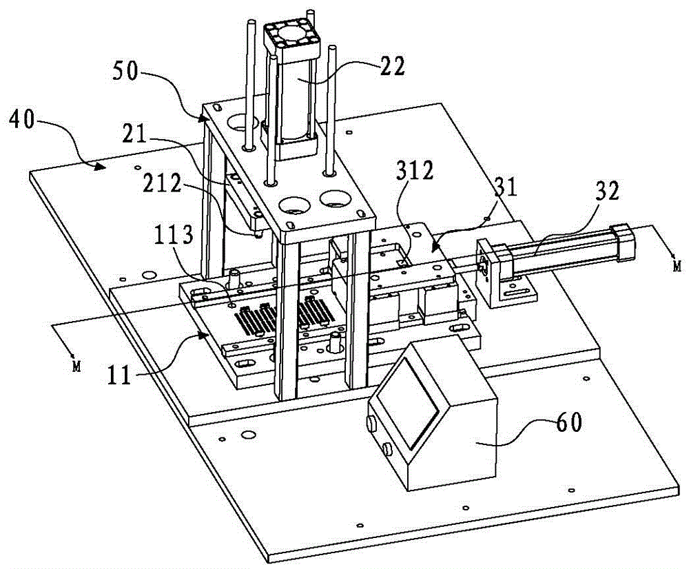 Inkjet device for led support and inkjet method thereof