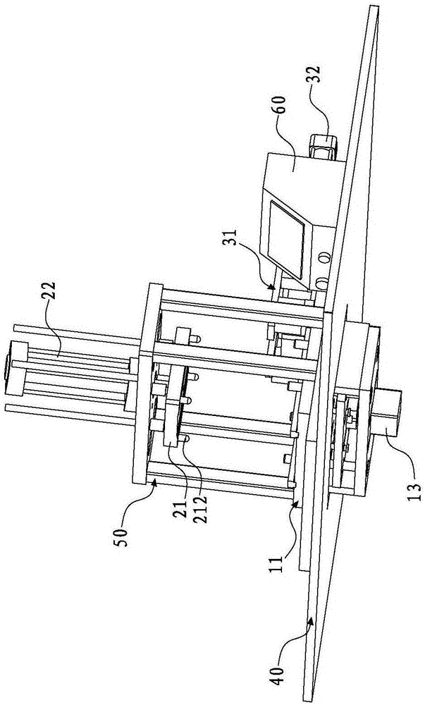 Inkjet device for led support and inkjet method thereof