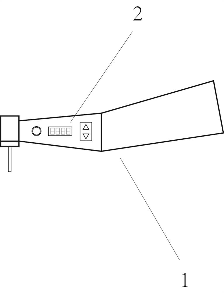 Bone plate penetration prevention device and method for tooth implant hole preparation