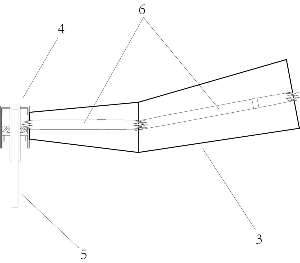 Bone plate penetration prevention device and method for tooth implant hole preparation