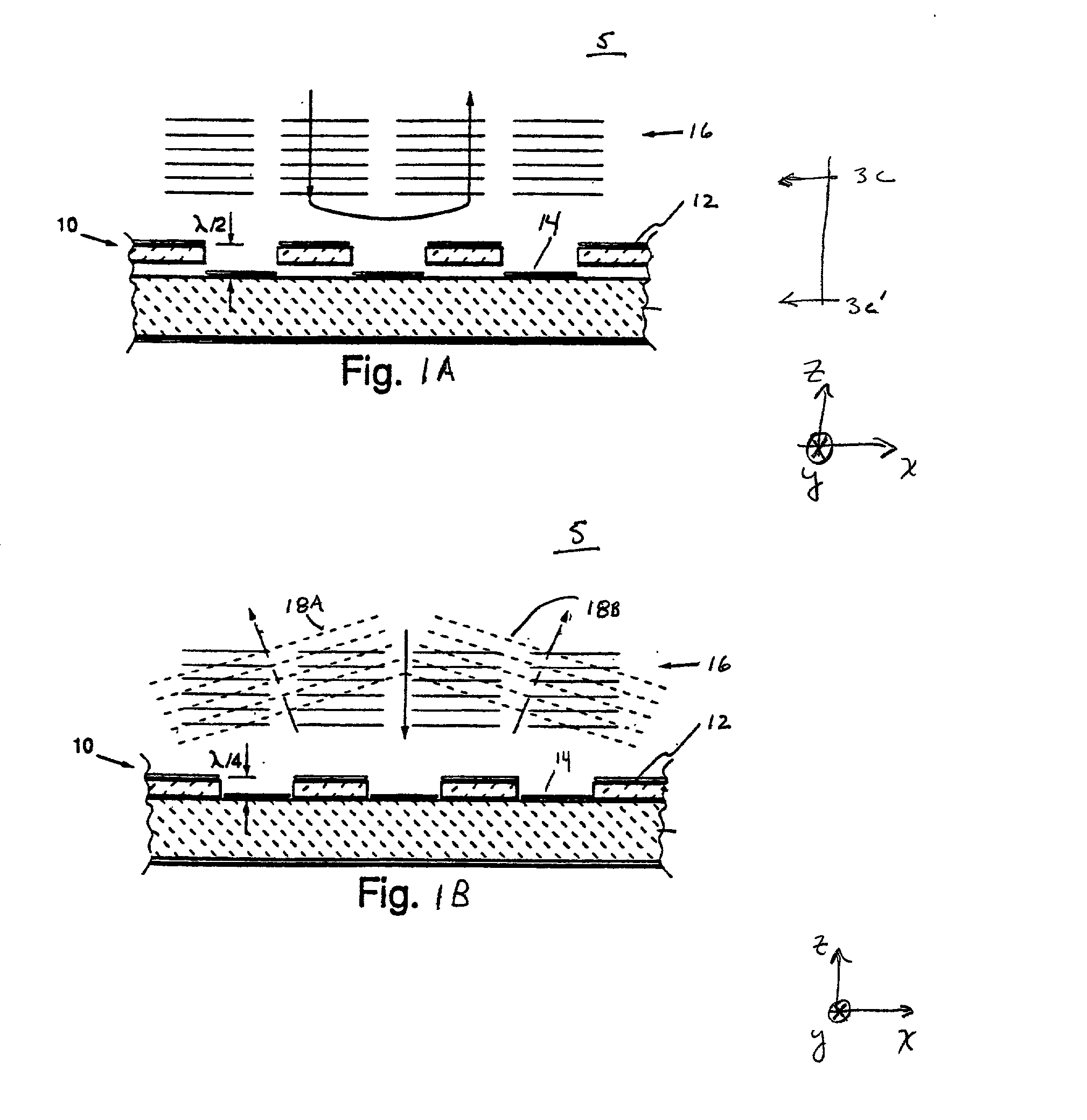 Methods and apparatus for diffractive optical processing using an actuatable structure