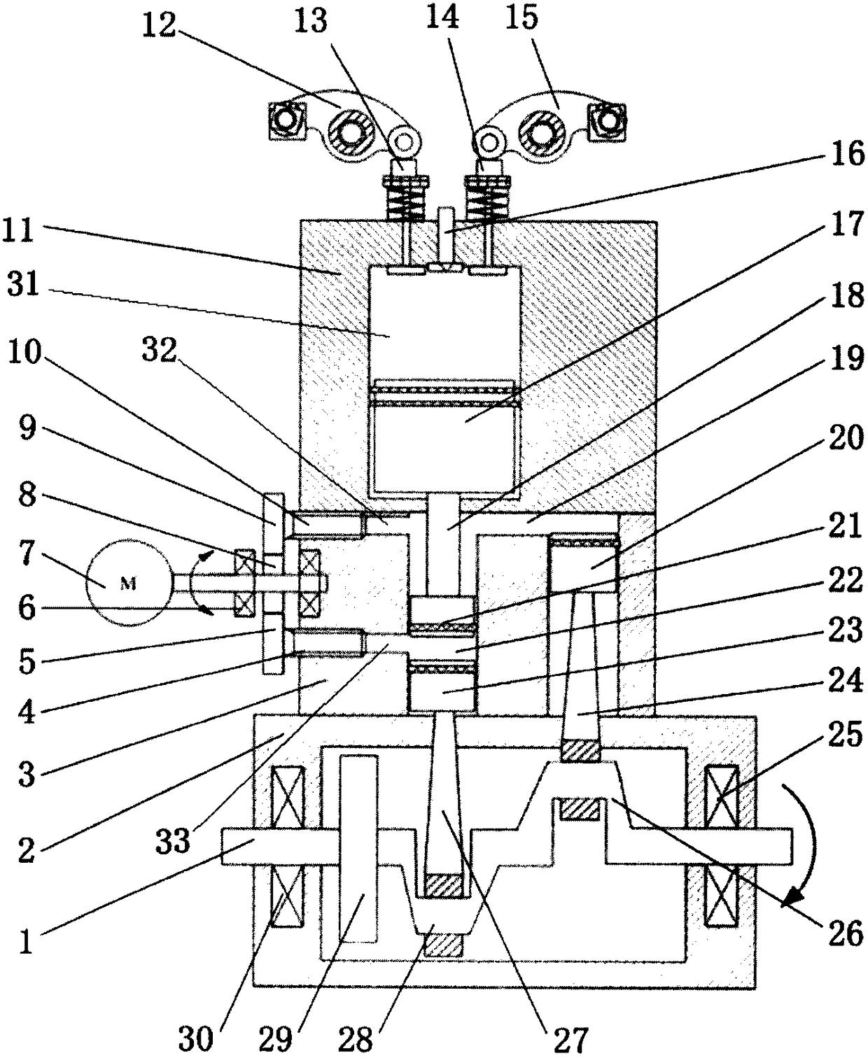 A Hydraulic Adjustable Variable Compression Ratio Engine