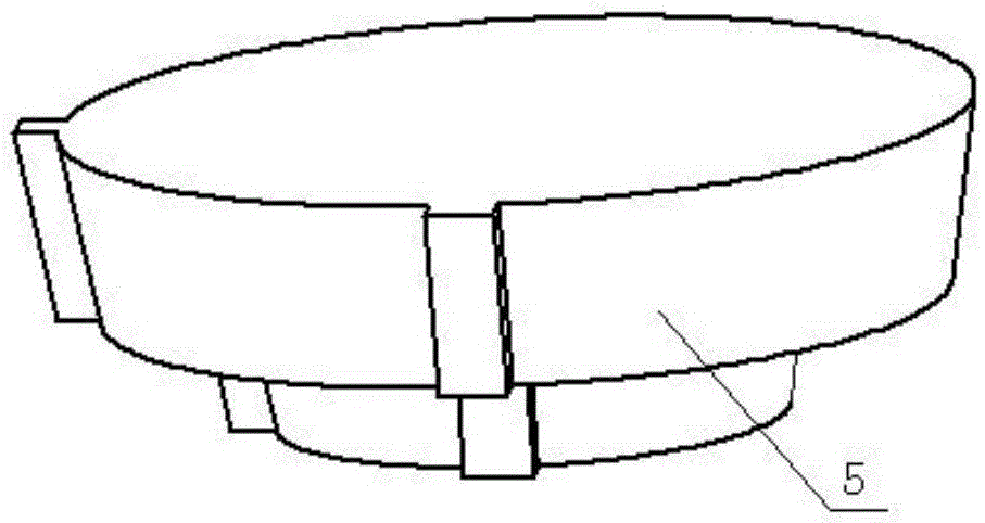 A method for locating circular sand cores