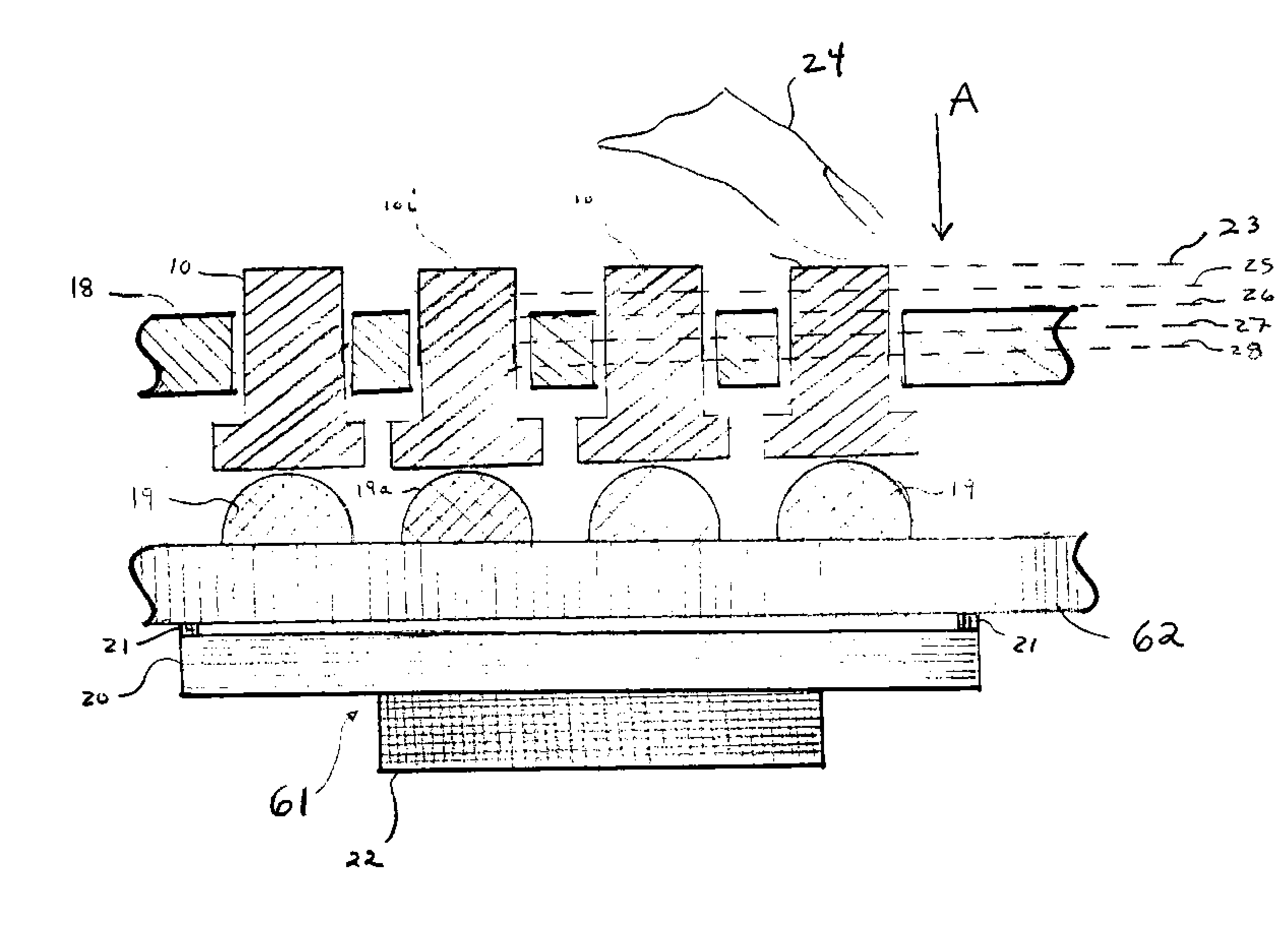 Method and apparatus for providing tactile sensations