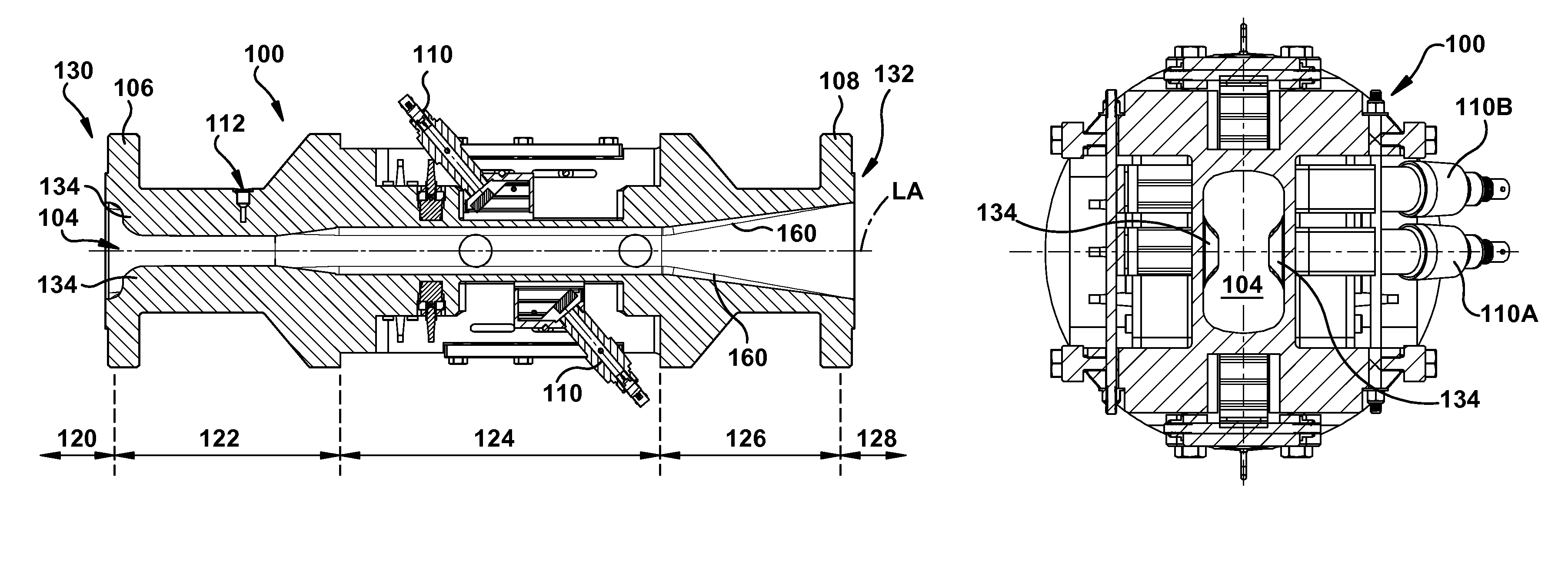 Flowmeter with a flow conditioner formed by a protrusion having restriction provided upstream of the measurement section