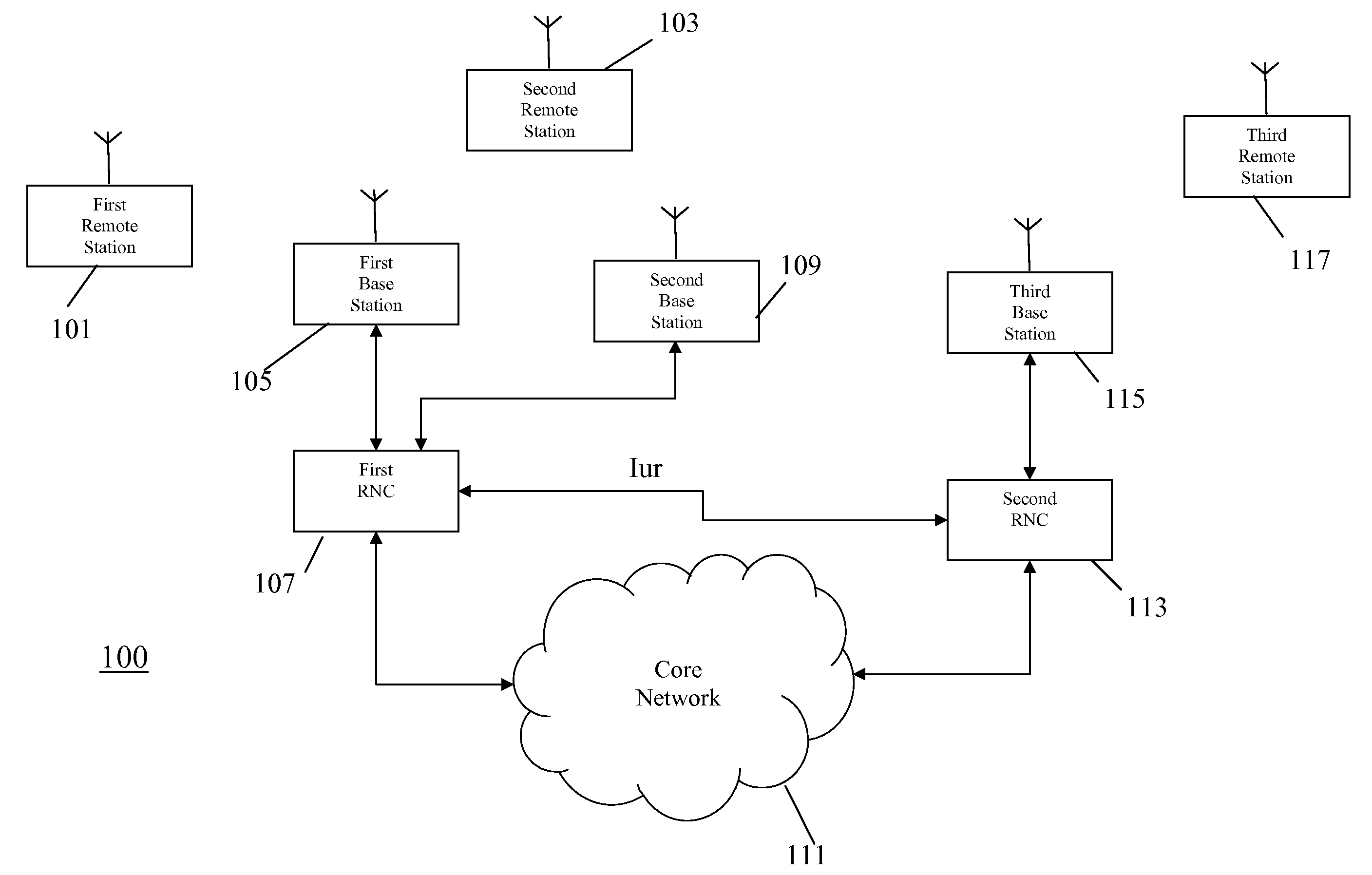 High speed download packet access communication in a cellular communication system