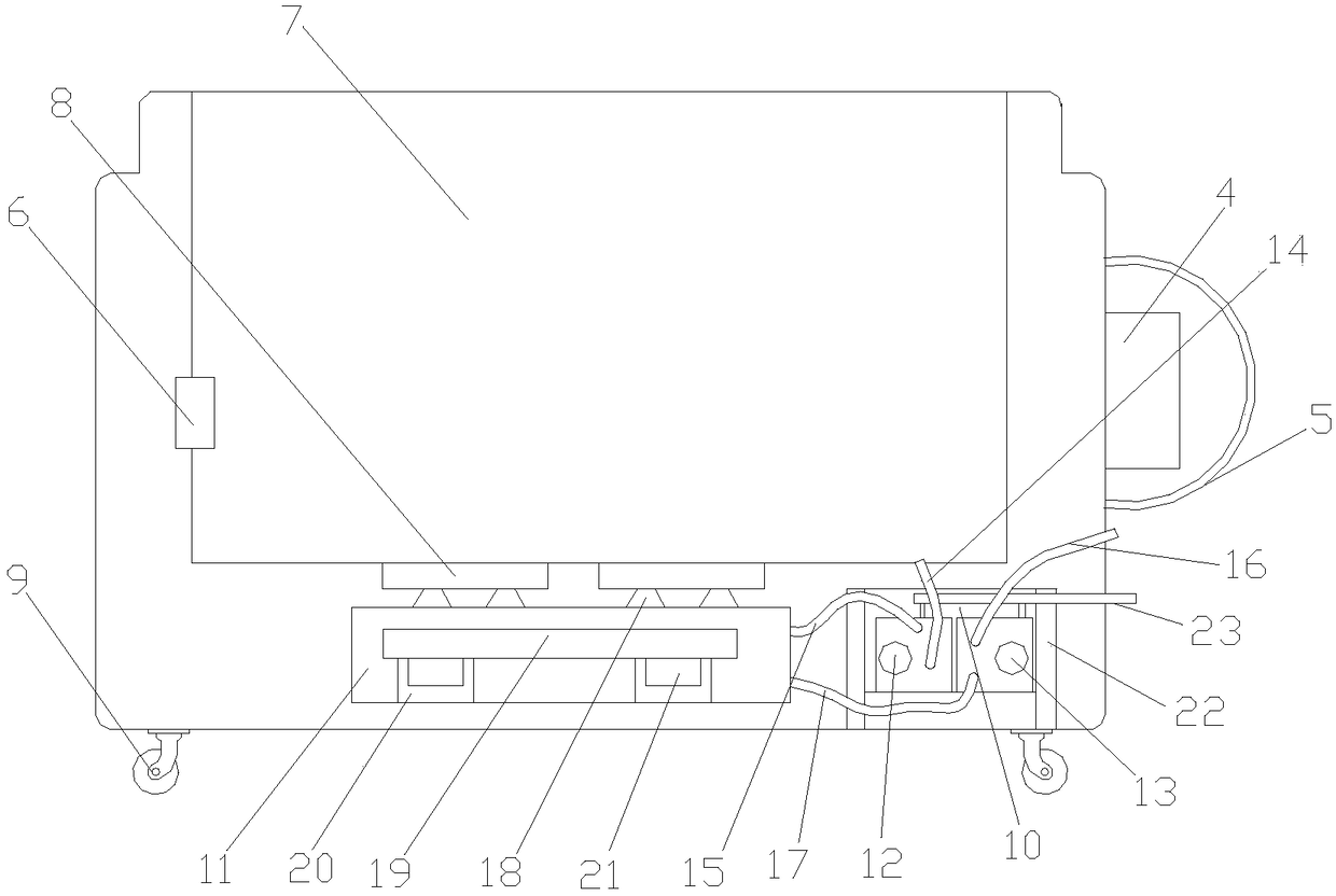 Diabetic foot rehabilitation device