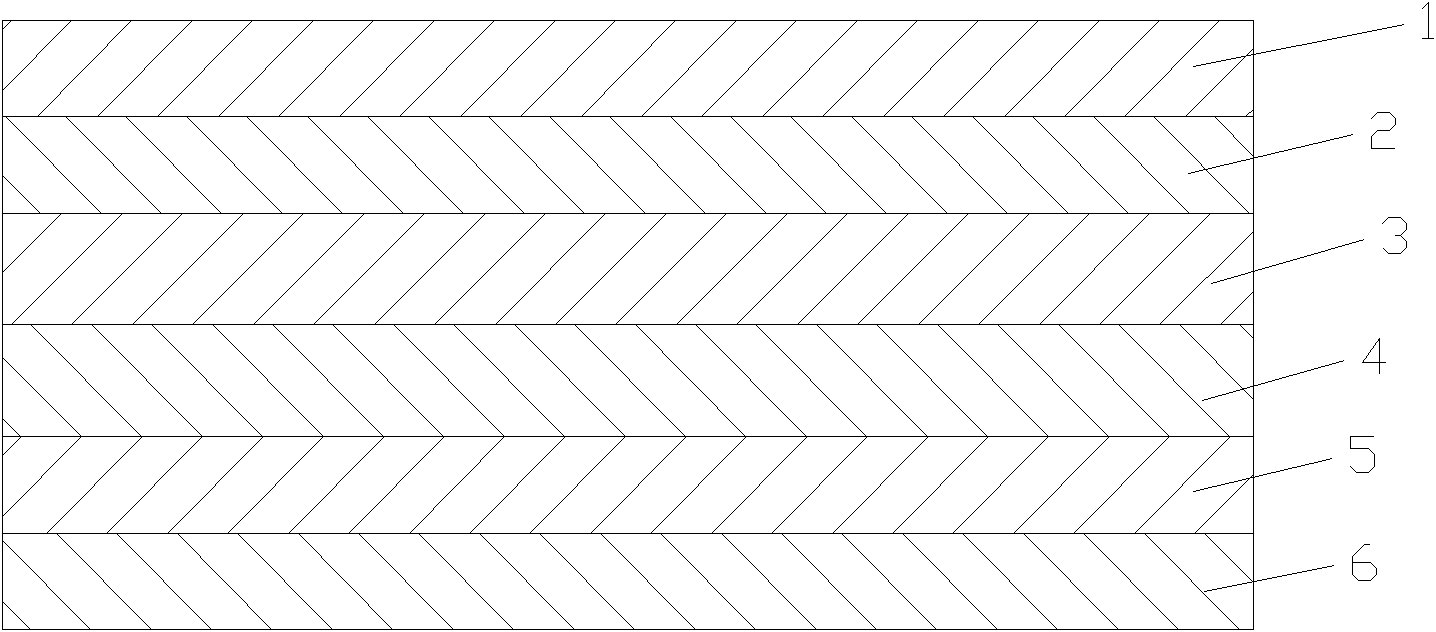 Thermal-transfer coloured crystal glass and preparation method thereof