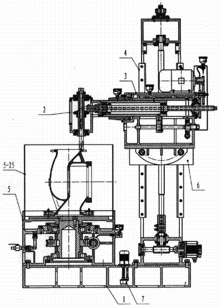 Multifunctional vertical combined machining lathe