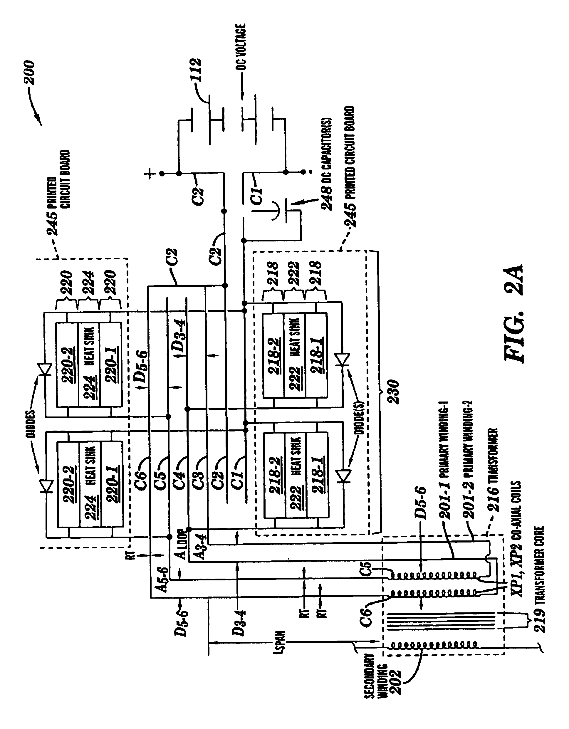 High power density inverter and components thereof