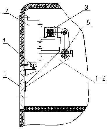 Guiding device of electronically controlled electric vehicle door